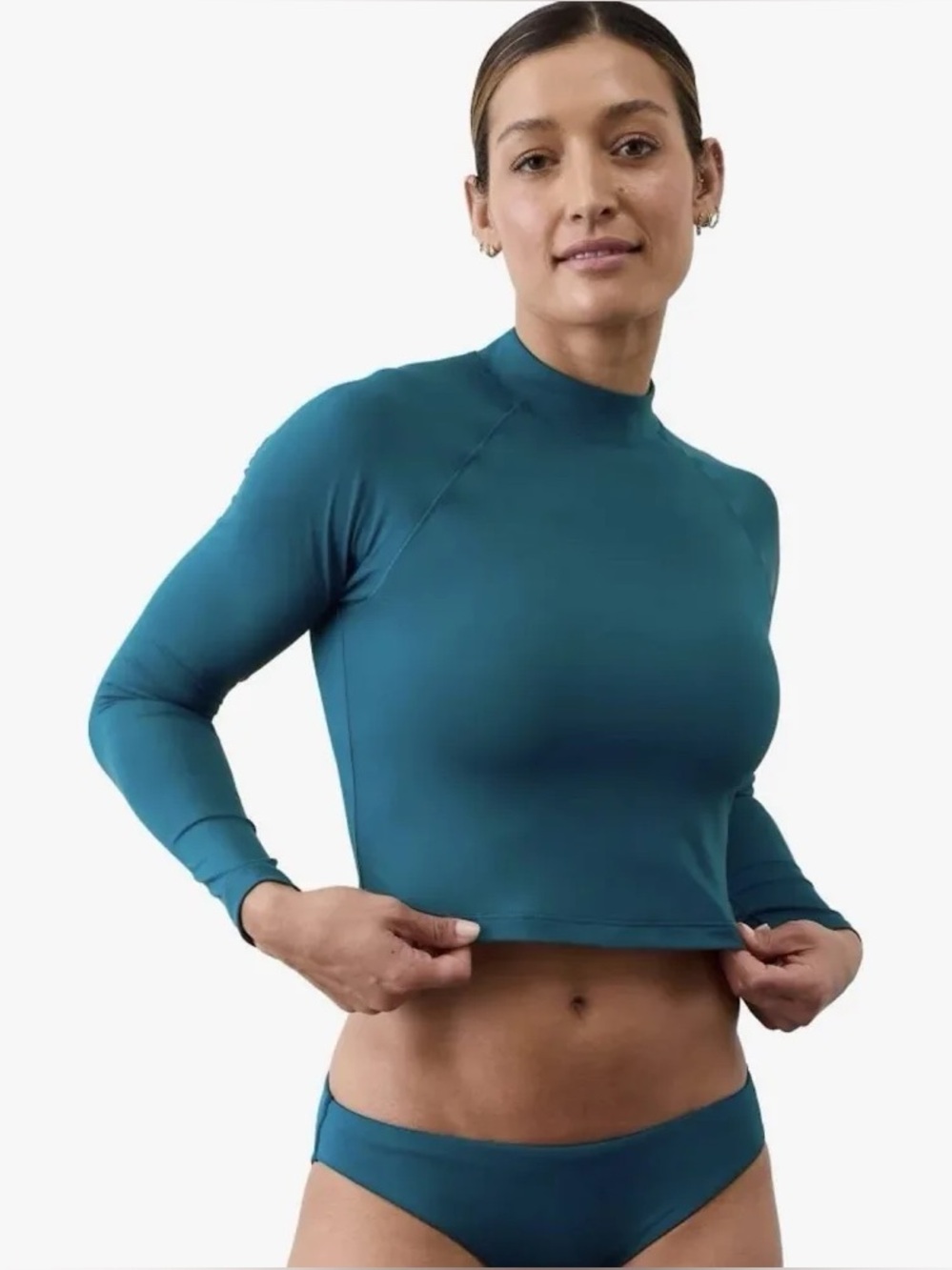Athleta crop rashguard